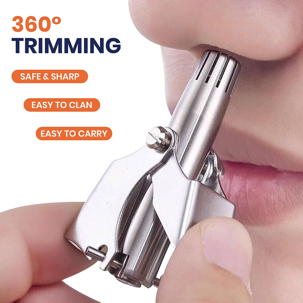 Portable Stainless Steel Manua - огляд і ціна Mens Grooming Tools