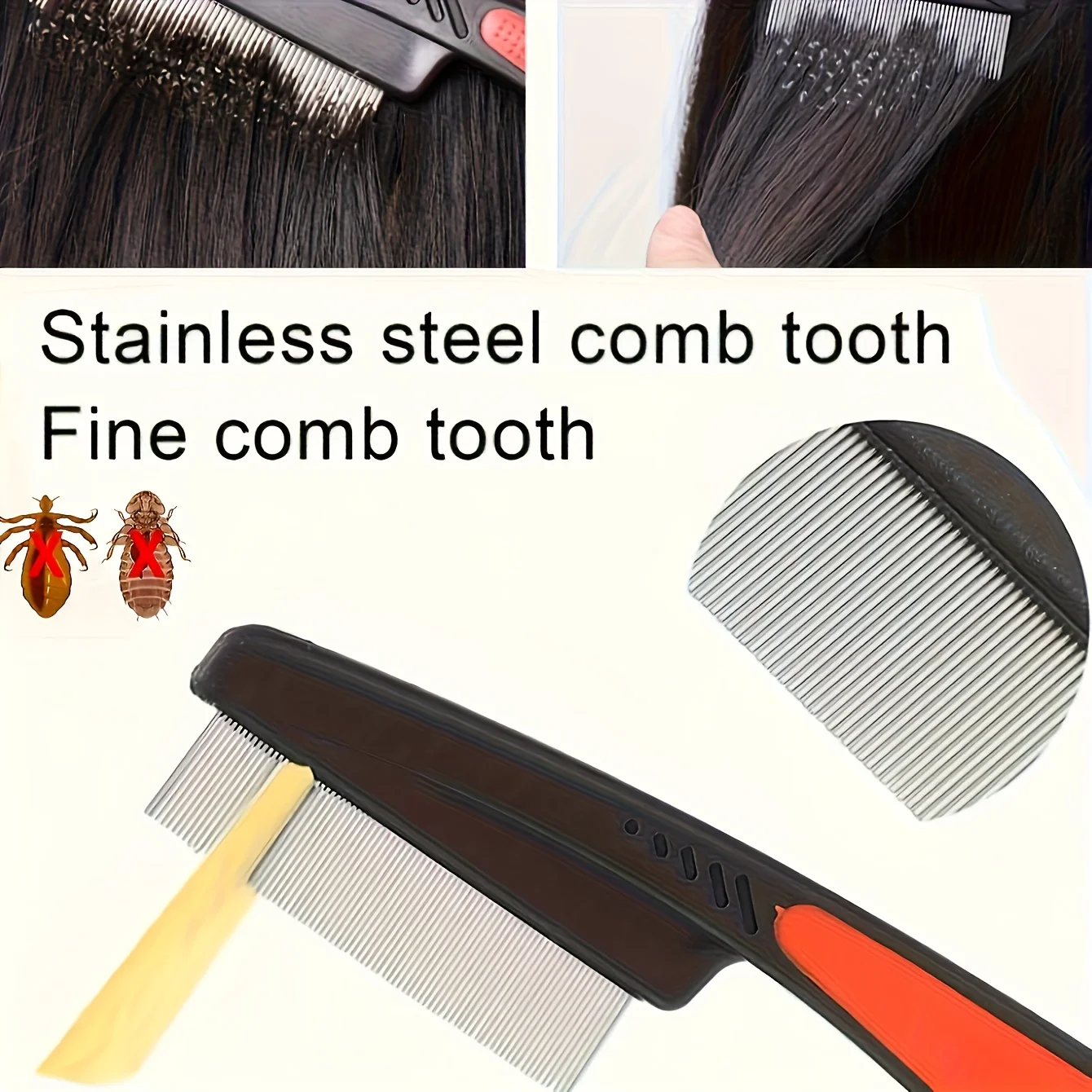 1-piece set combination, stain - огляд і ціна Comb Fine Tooth