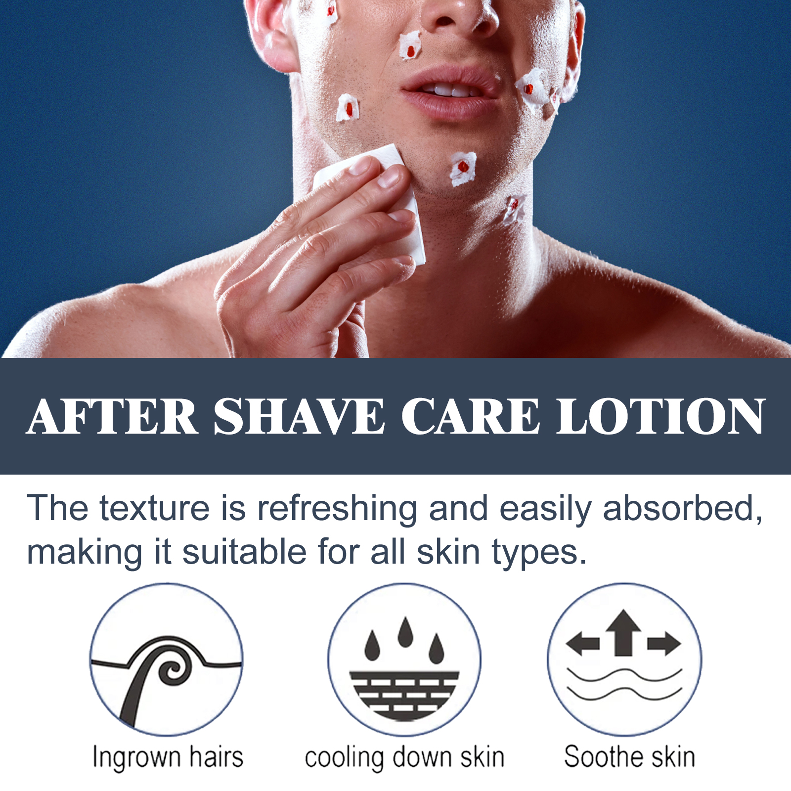 Men After Shave Cream Balm Pos - огляд і ціна Aftershave Balm Mens