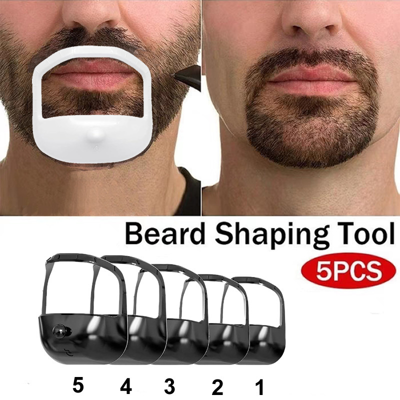 5Pcs Beard Styling Template Se - огляд і ціна Men'S Grooming Guide